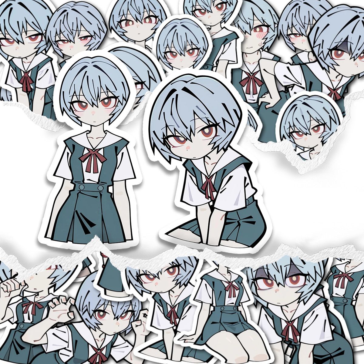 Accessories For New Laptop - New Neon Genesis Evangelion Stickers Ayanami