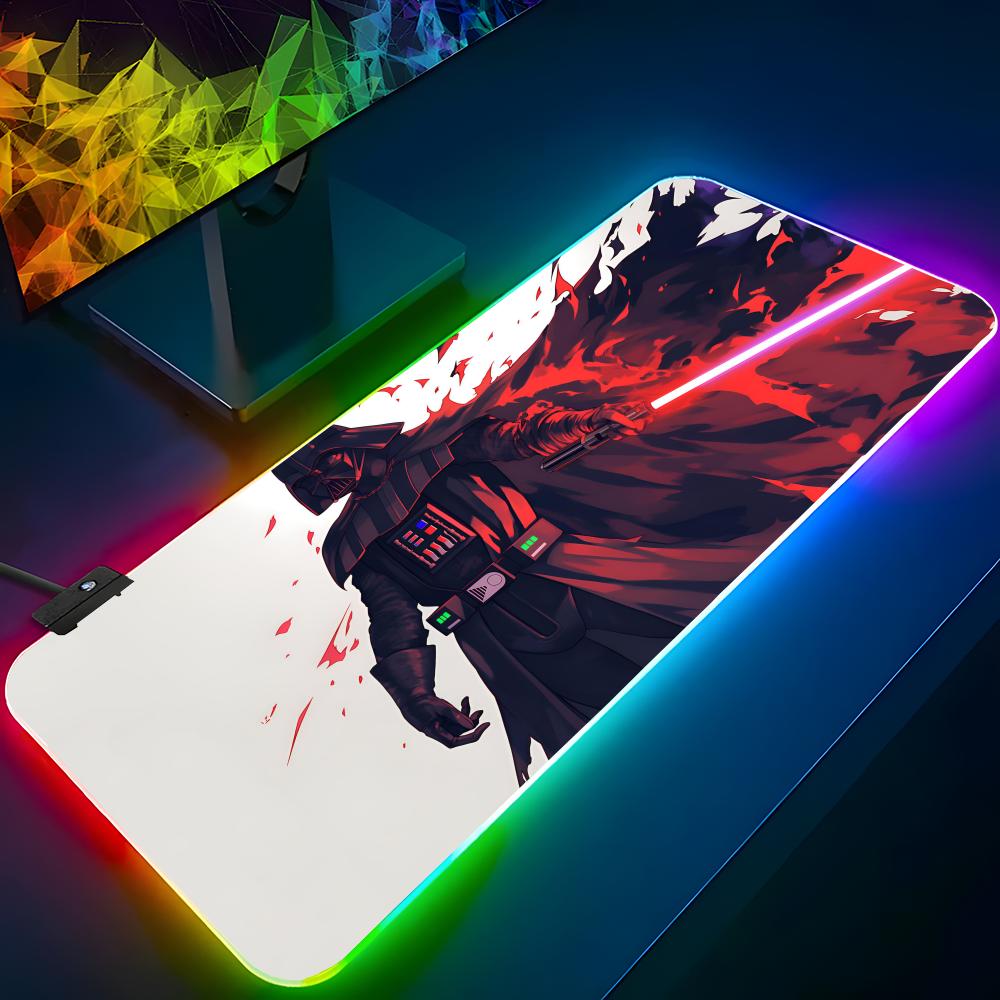 Laptop Accessories Rgb - S-StarS W-Wars Mouse Pad RGB Backlit
