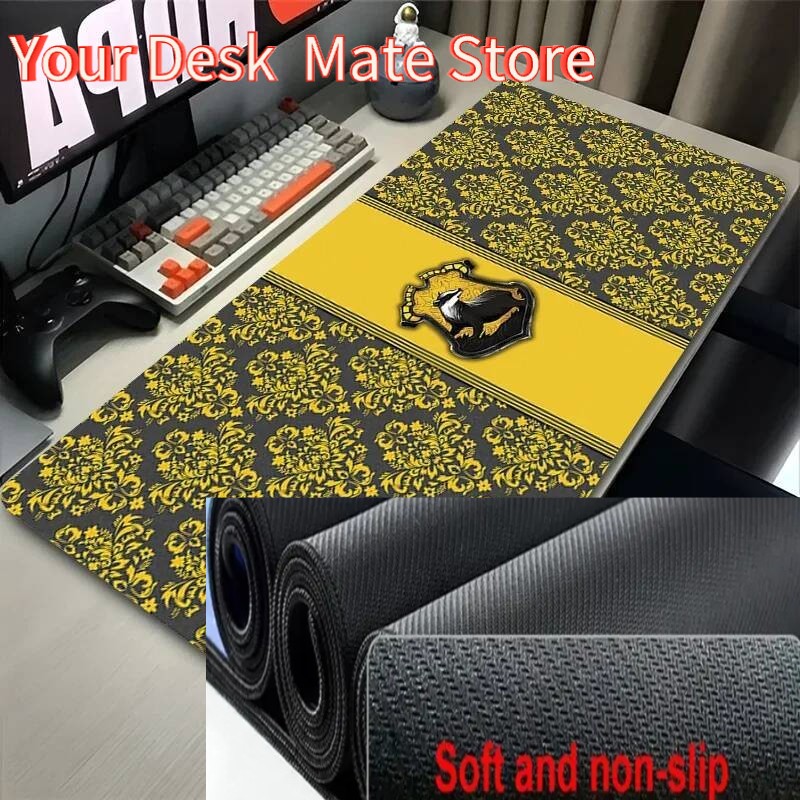 Black and White Badger Mouse P - Yellow Laptop Accessories ulasan dan harga
