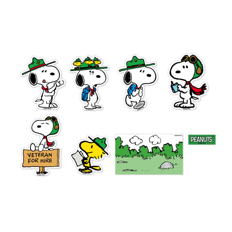 Cartoon Snoopy Waterproof Stic - Laptop Editing Accessories ulasan dan harga