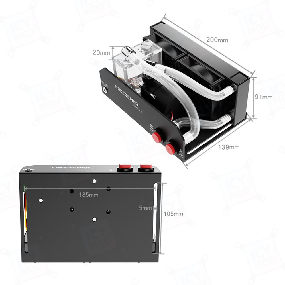 FREEZEMOD Notebook Water Cooli - Laptop Accessories Rgb ulasan dan harga