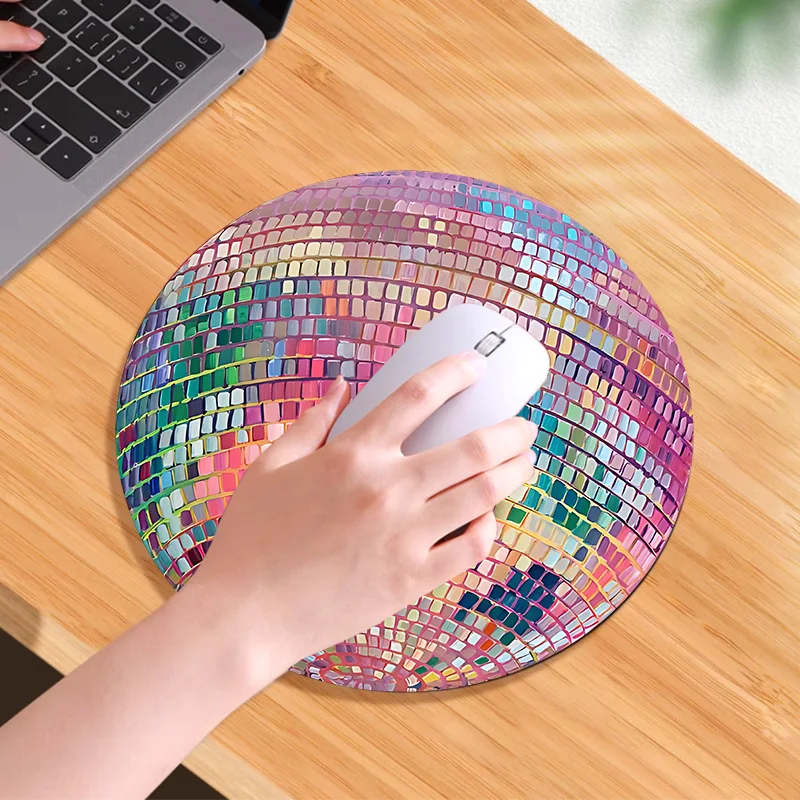 Rubber Round Pink Disco Ball M - Laptop Accessories For Protection ulasan dan harga