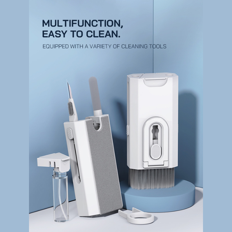8 In 1 Cleaning Kit Keyboard C - Screen Cleaning Kit ulasan dan harga