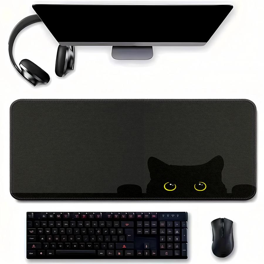 Mouse Pad Computer Laptop Pad  - Yellow Laptop Accessories ulasan dan harga