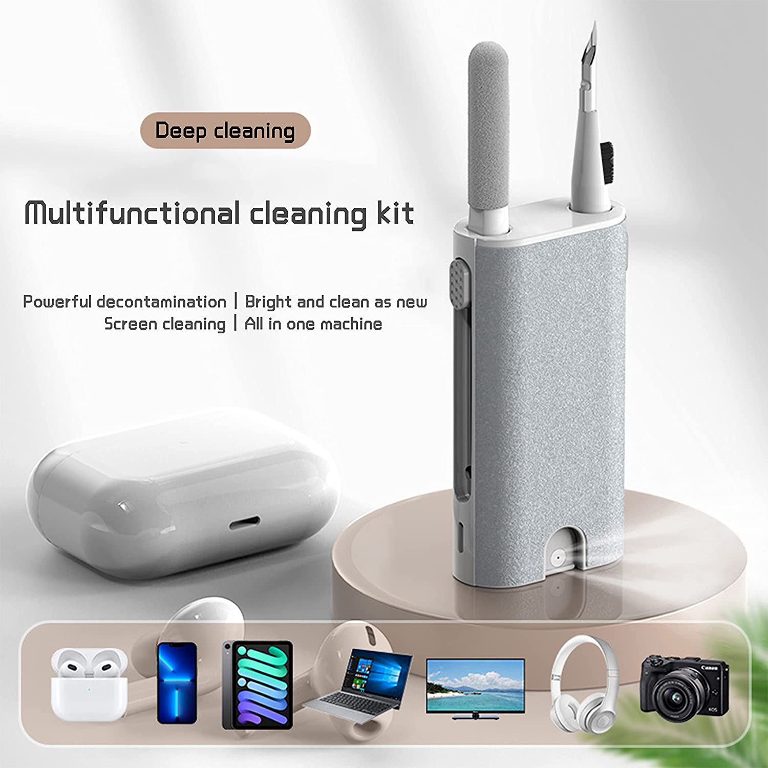5 in 1 Earphone Cleaner Brush  - Screen Cleaning Kit ulasan dan harga