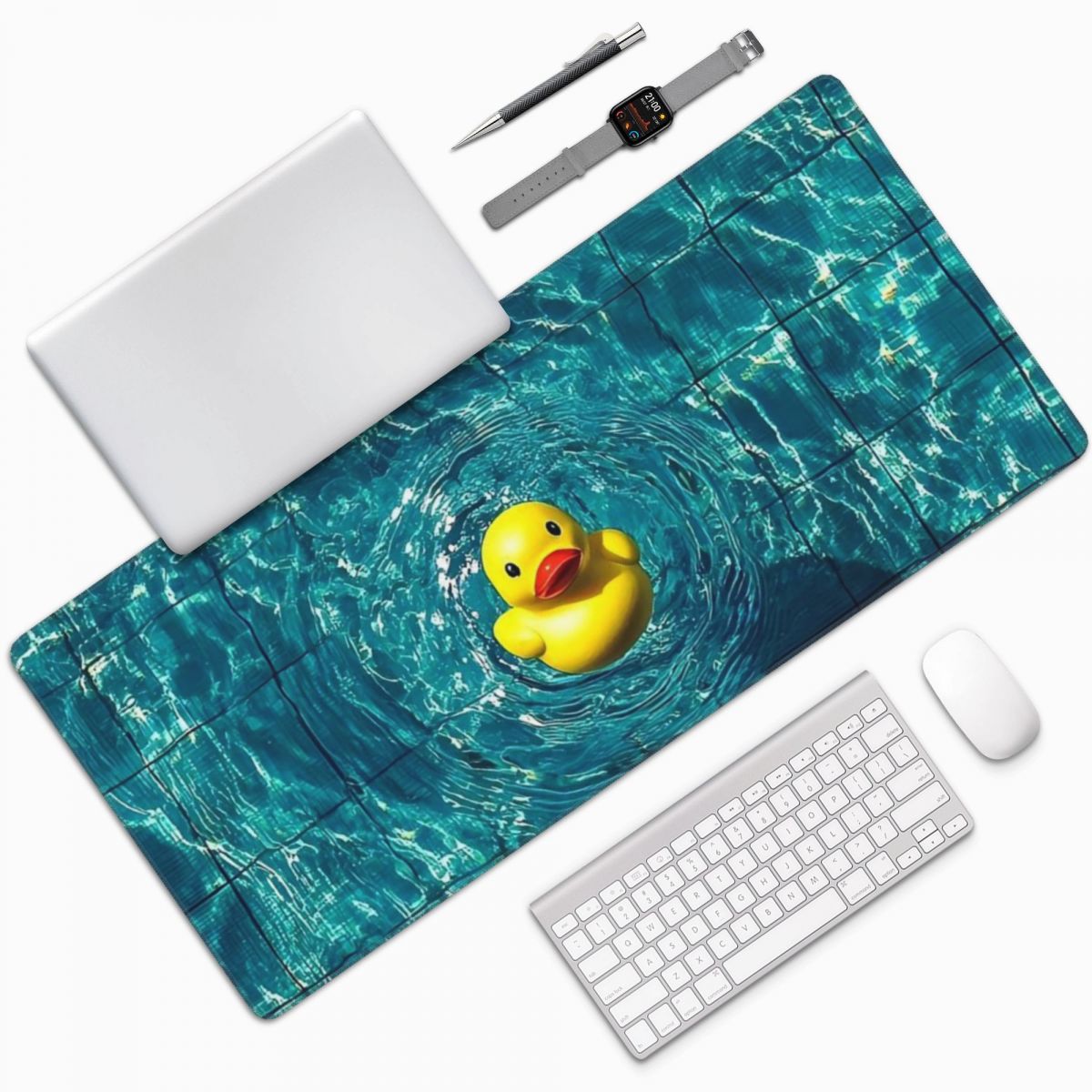 Yellow Duck In The Pool Large  - Yellow Laptop Accessories ulasan dan harga