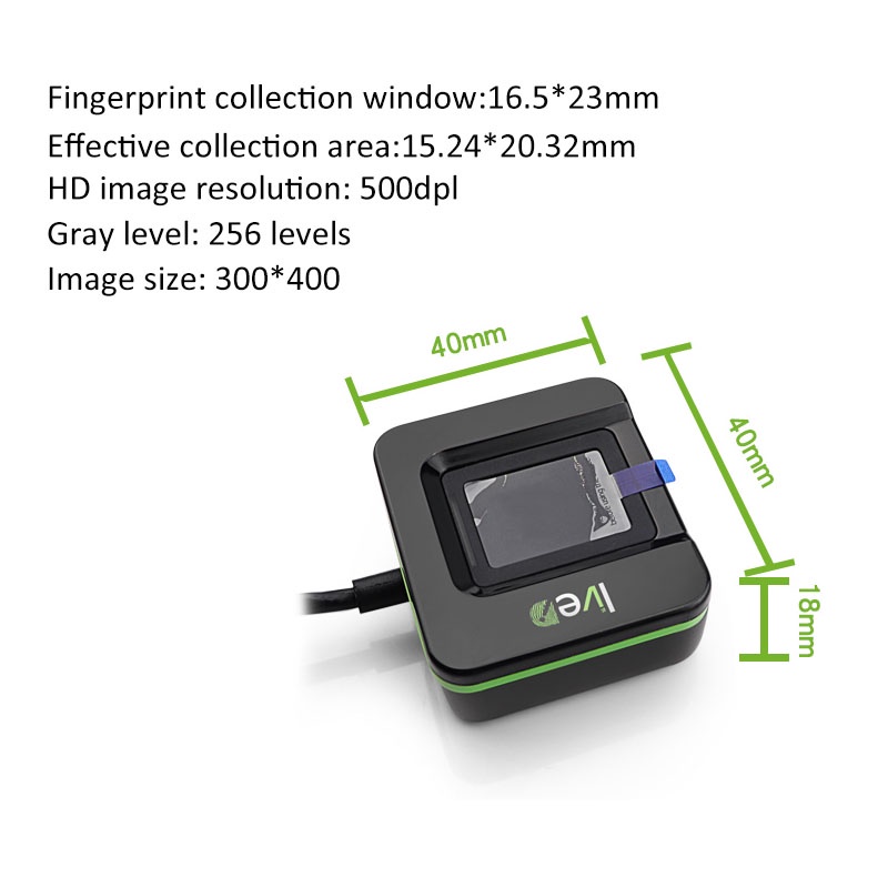 20R Optical Fingerprint Scanne - Fingerprint Reader Usb ulasan dan harga