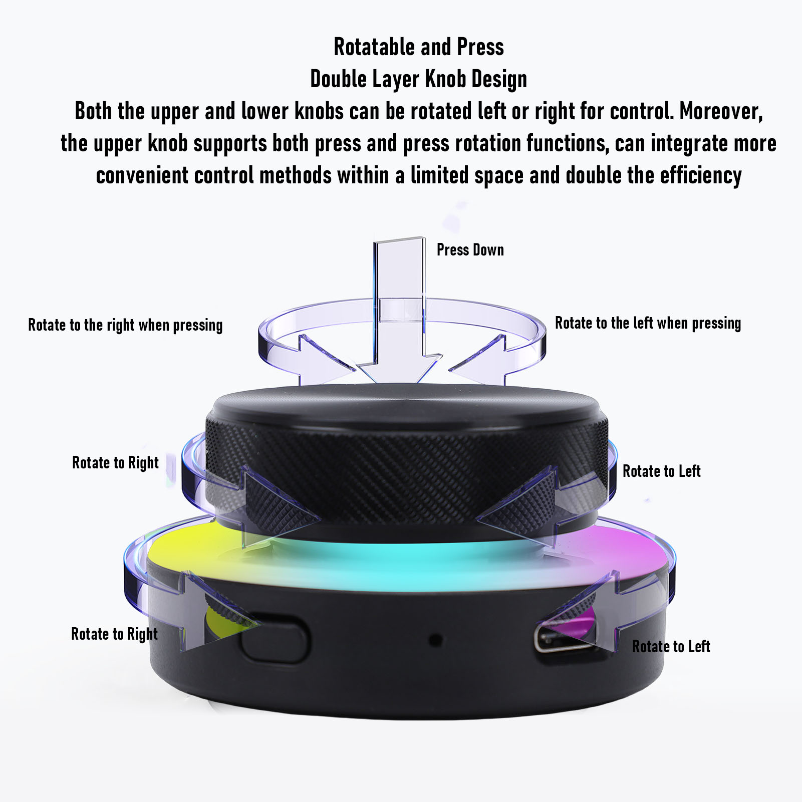 Customizable Knob Controller 2 - Laptop Accessories Rgb ulasan dan harga