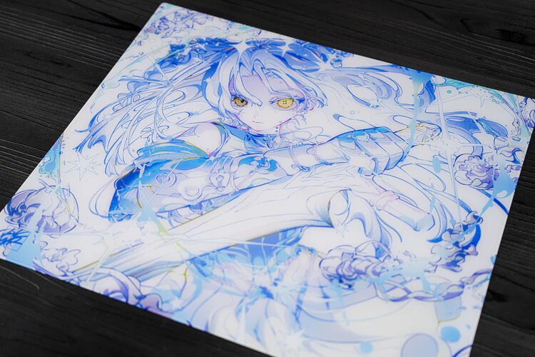 Anime Golden Eyed Tempered Gla - Laptop Accessories For Protection ulasan dan harga