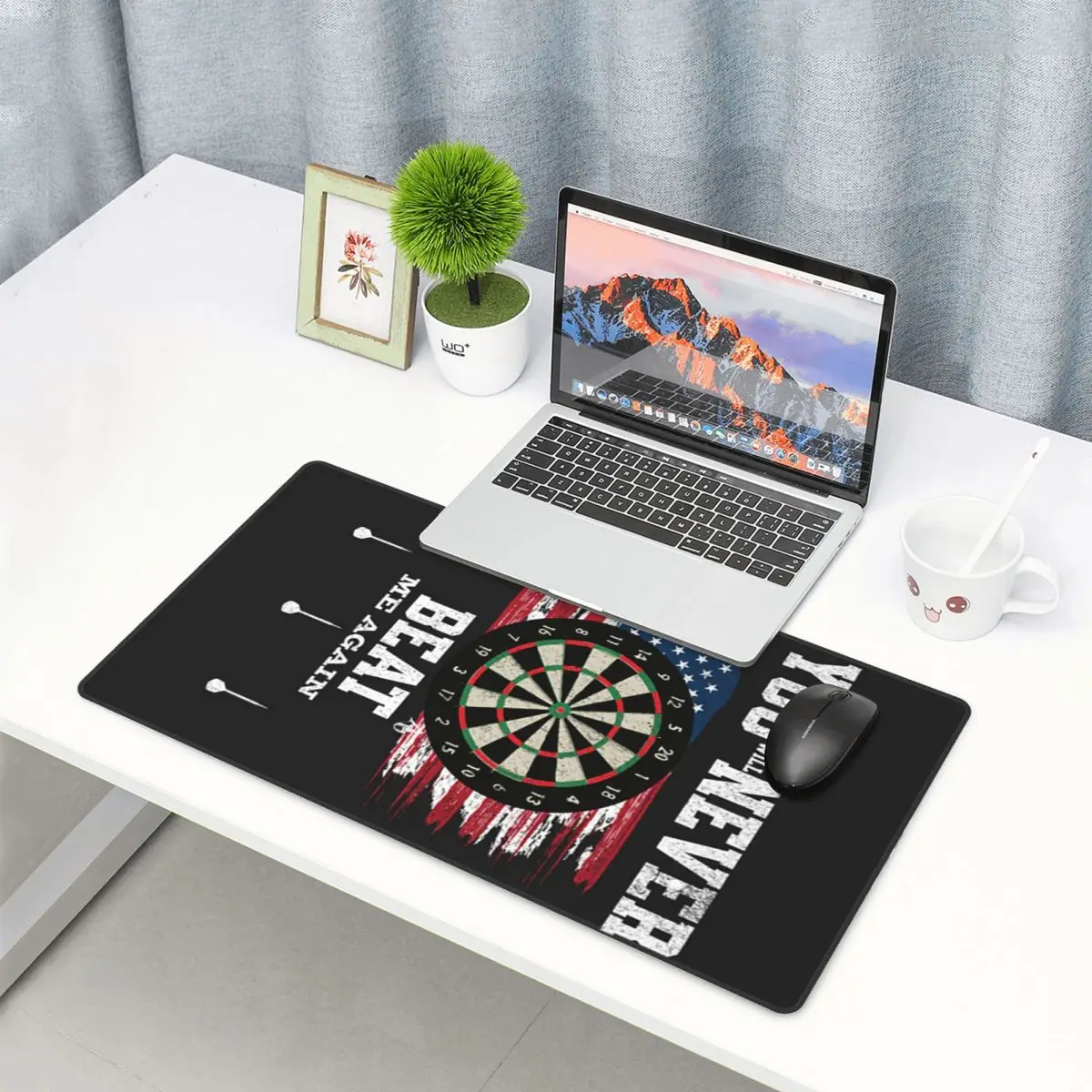 Large Mouse Pad Dart Board Arr - Laptop Accessories Target ulasan dan harga