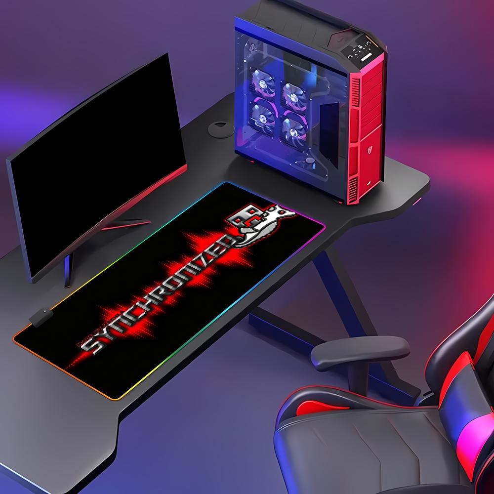 RGB E-sports Cool Mouse Pad Ge - Laptop Accessories Rgb ulasan dan harga