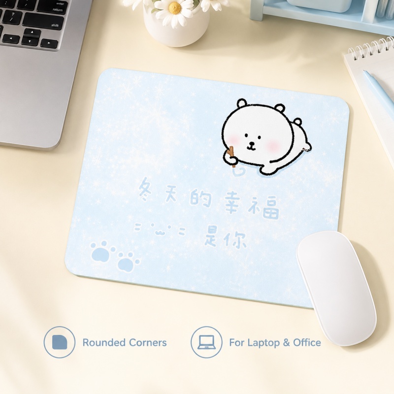 Kawaii Chiikawa Joke Bear Mous - Laptop Editing Accessories ulasan dan harga