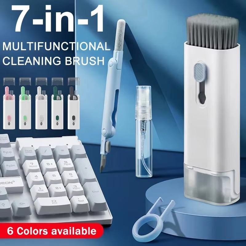 7 in 1 Computer Keyboard Clean - Screen Cleaning Kit ulasan dan harga