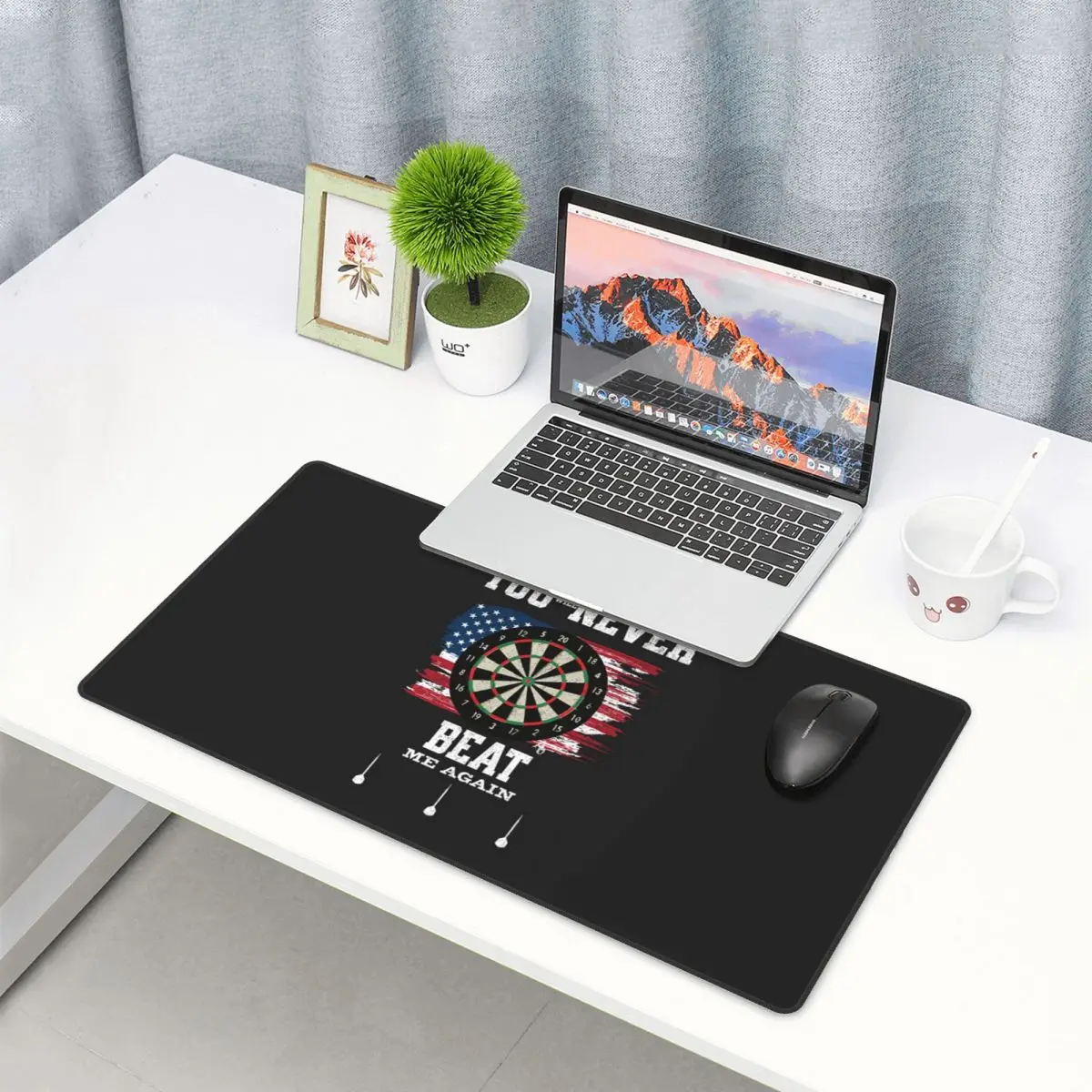 Large Mouse Pad Dart Board Arr - Laptop Accessories Target ulasan dan harga