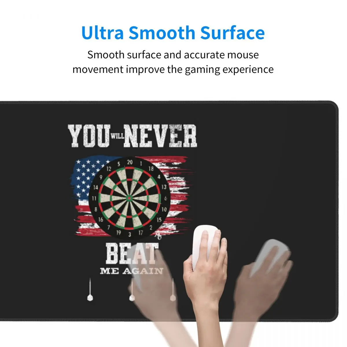 Large Mouse Pad Dart Board Arr - Laptop Accessories Target ulasan dan harga