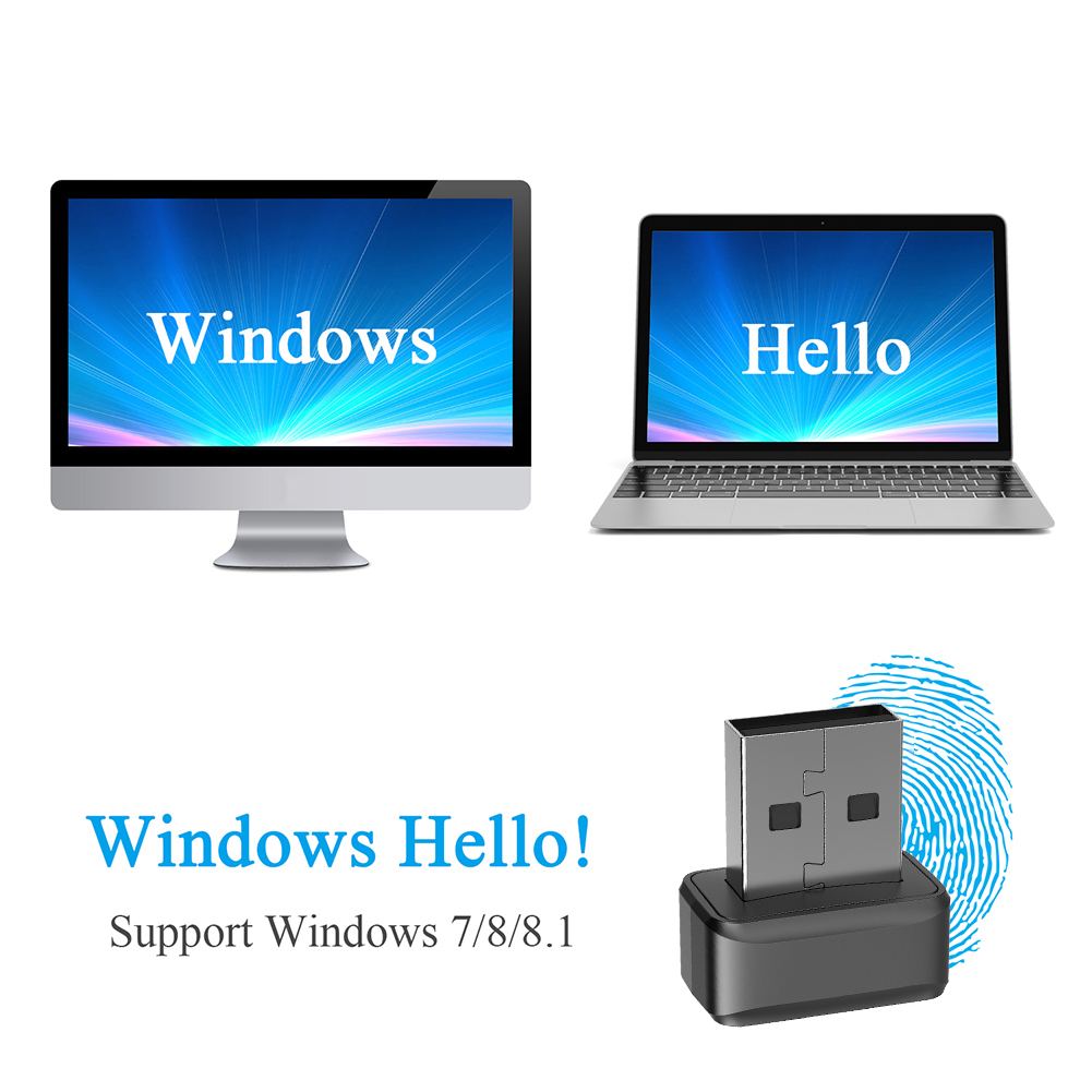 USB Fingerprint Key Reader FID - Fingerprint Reader Usb ulasan dan harga