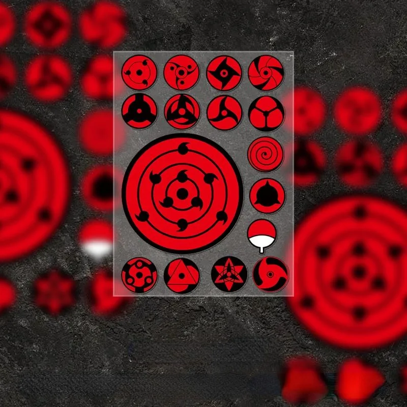 New Naruto Sharingan Cartoon A - Laptop Editing Accessories ulasan dan harga