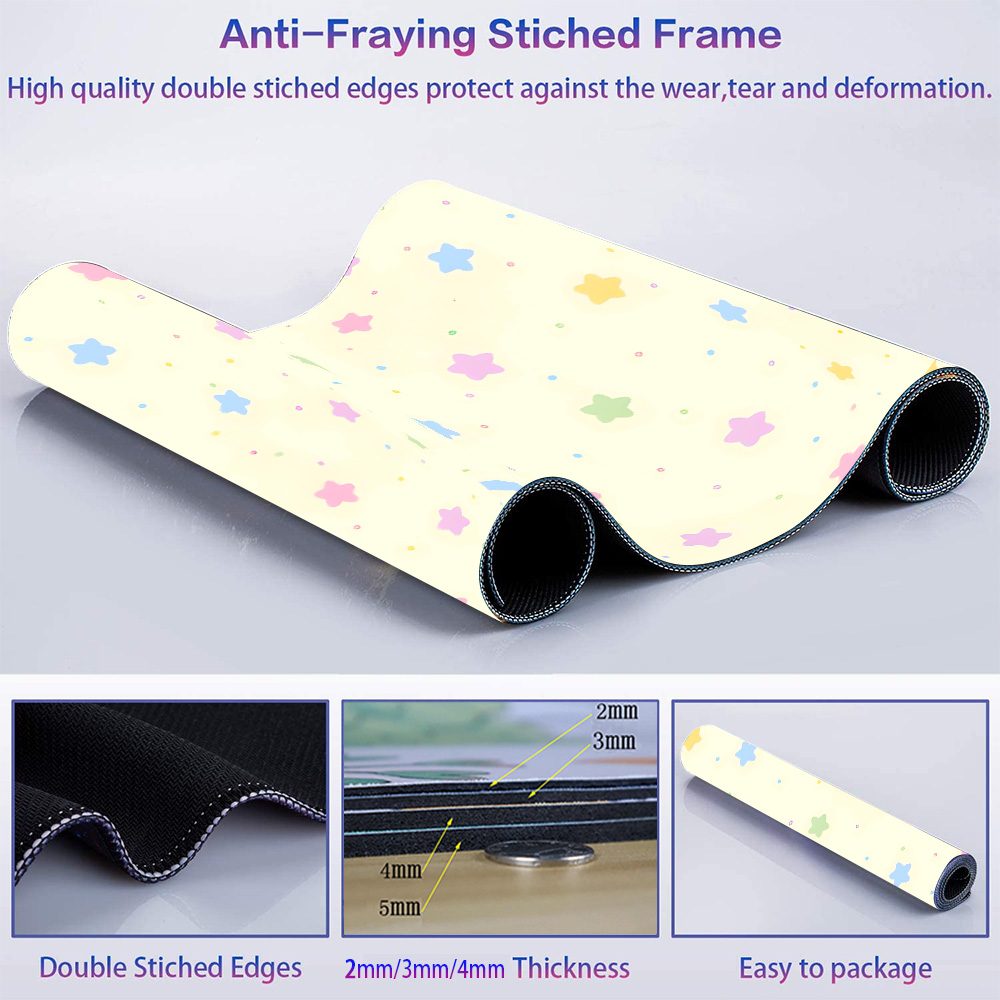 Laptop Office Mausepad Yellow  - Laptop Accessories For Protection ulasan dan harga