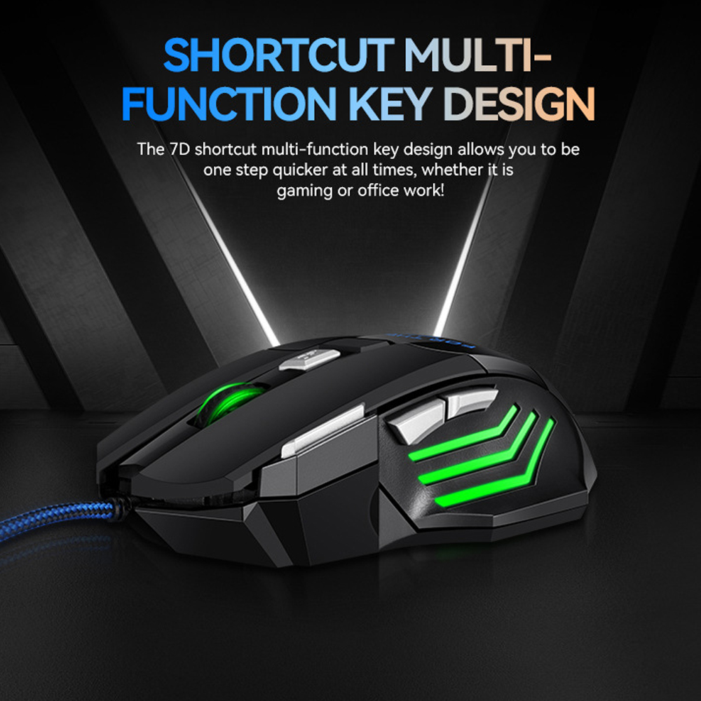 KEBIDUMEI USB Wired Gaming Mou - Laptop Accessories Rgb ulasan dan harga