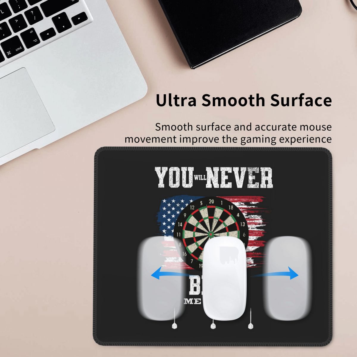 Multi-size Mouse Pad Dart Boar - Laptop Accessories Target ulasan dan harga