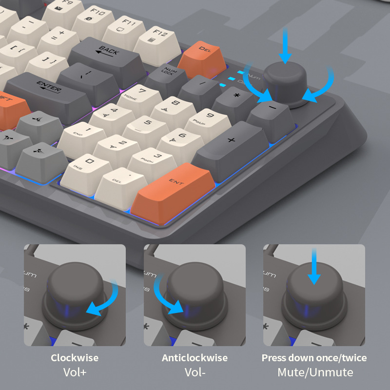 Wireless Keyboard Spanish Russ - Laptop Accessories Rgb ulasan dan harga