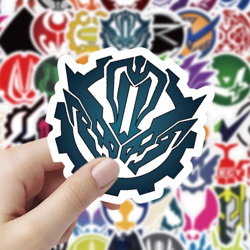 60 Sheets Kamen Rider Logo Sti - Laptop Editing Accessories ulasan dan harga