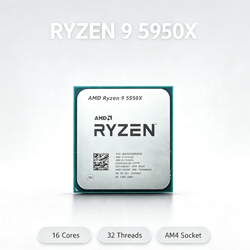 AM4 Processor AMD Ryzen 9 5950 - Amd Cpu Ryzen 9 ulasan dan harga