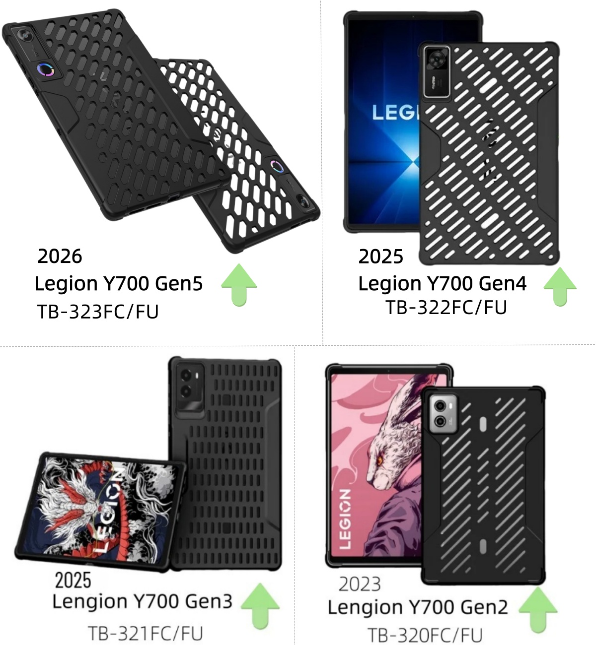 Soft TPU Tablet Case for Lenov - Legion Laptop Accessories ulasan dan harga